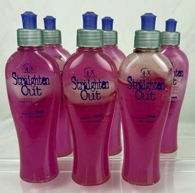 Lot of 6 - FX Special Effects Straighten Out Hair Straightener & Smoothing  6 oz