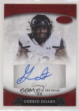 2021 Sage Aspire Red Gerrid Doaks #ASP-28 Auto 0e3s