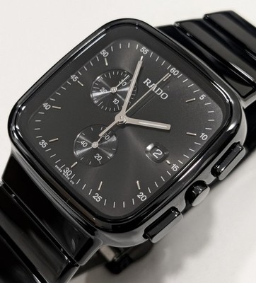 Rado True R5.5 Chronograph Ceramic Men's Watch 46 x 36mm R28885152