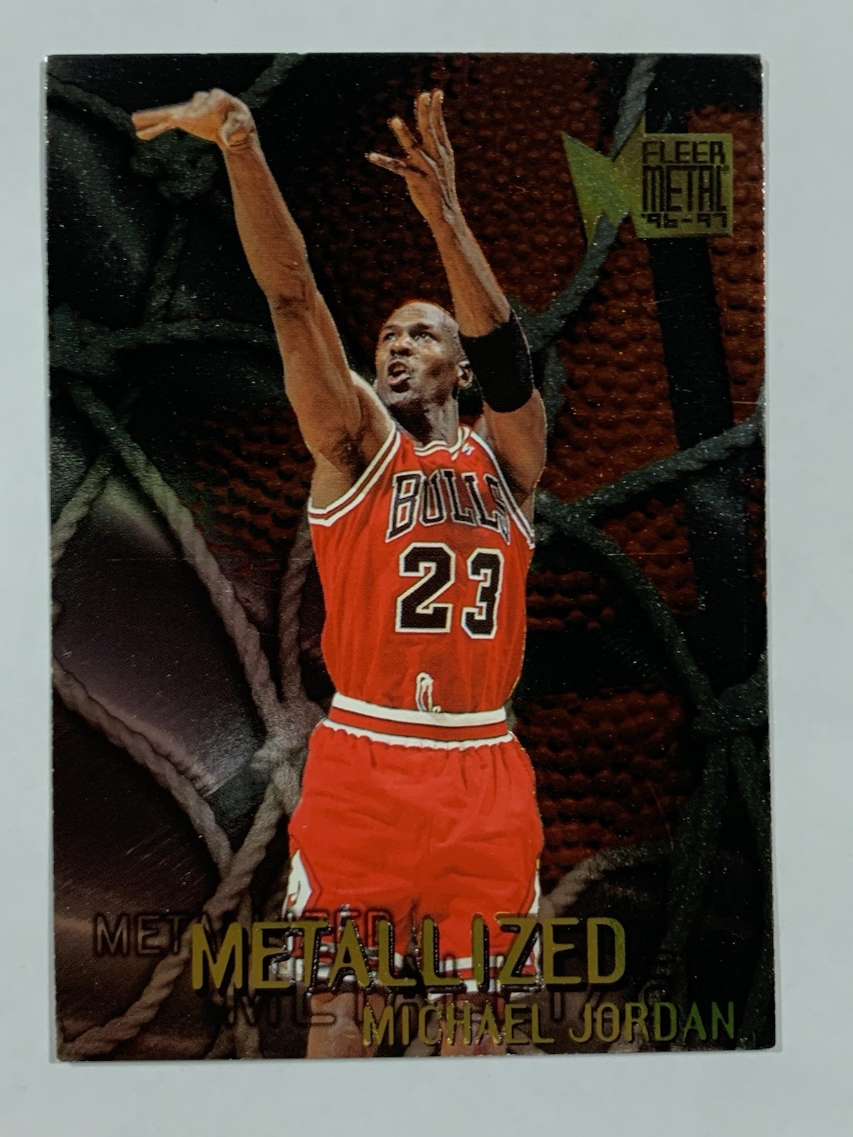 Michael Jordan 1996 Metal #128 Metallized Price Guide - Sports