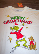 Dr. Seuss THE GRINCH WHO STOLE CHRISTMAS Max Dog T-Shirt XL NEW w/ TAG