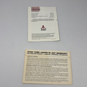 Atari 7800 Donkey Kong Video Game Cartridge With Box And Manual CX7848