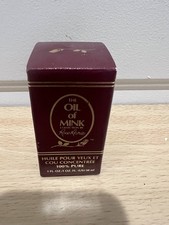 Rose Marie Oil OF Mink 100 Pure 1 Fl. Oz Eye  Throat Oil Vintage Old Stock HTF