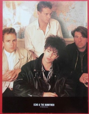 ECHO & THE BUNNYMEN Ian McCulloch JAZZ DEFEKTORS 1987 CLIPPING JAPAN PG 11N