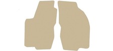 Vorne Veloursfußmatten für Alfa Romeo 156 limousine, kombi 1997-2006, Beige Velo