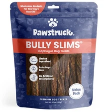 Natural Beef Bully Slims Gullet Chew Sticks for Dogs, 4.7 oz Value Pack