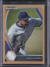 2021 Panini Prizm Draft Picks #PDP146 Rohan Handa Neon Orange Prizm #/50