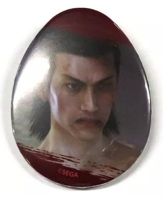 Badge Bins Akira Nishikiyama Ryu ga Gotoku ''Scattered Men'' Exhibition Character
