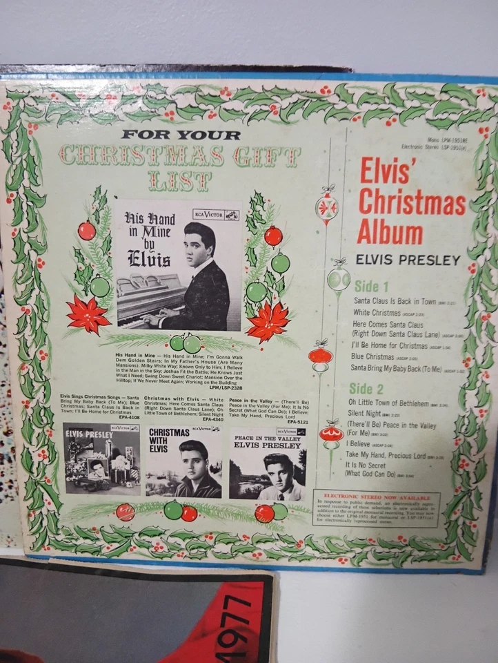 Pickwick RCA Camden 1978 Mahalo From Elvis Sealed, Elvis Christmas , Today  Foto 4 de 4