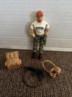 G.I. Joe ARAH Outback 1987 Vintage Action Figure Some Accessories READ