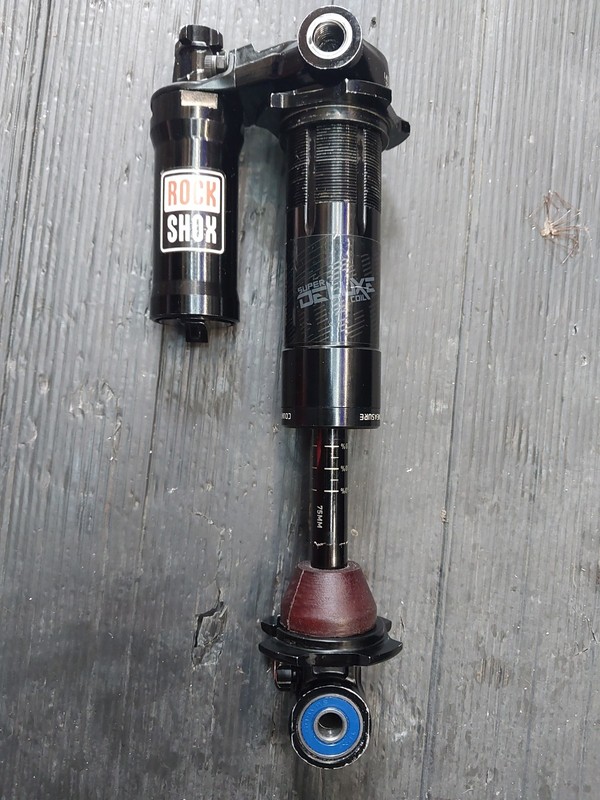 Rockshox Super Deluxe 2021 Trunion Shock 225x 75mm.