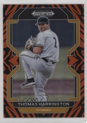 2022 Panini Prizm Draft Picks Tiger Stripes 27/99 Thomas Harrington #PDP36 2p7
