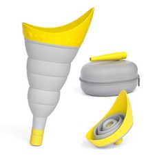 Pee Conch Foldable Female Urinal Device Portable Urinal for Women Pee Funnel ...