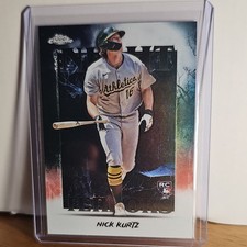 Topps Chrome Update Nick Kurtz Rookie Insert Night Terrors #NT-5 2025 Athletics