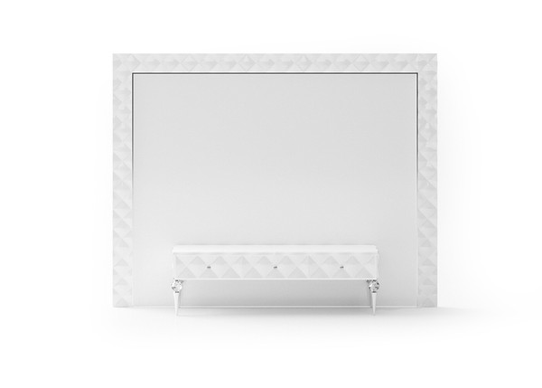 Moderner WeißEr Holz-Tv-StäNder FüR Wohnzimmer-image