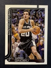 2025 Topps #262 Manu Ginobili San Antonio Spurs