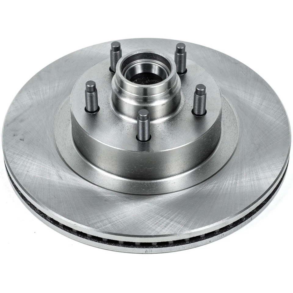 CONJUNTO-P15AR8585-2 discos de freio Powerstop conjunto de 2 rodas dianteiro RWD para Explorer Ford - Imagem 2 de 3