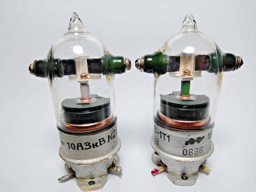 2 pcs USED V1V-1T1/ В1В-1Т1 High Power Vacuum Relay Switch SPST 10A 3kV