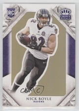 2015 Panini Crown Royale Rookie Gold 91/99 Nick Boyle #123 0q0