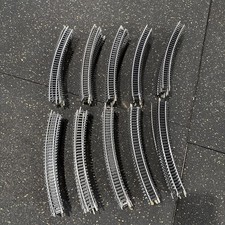 Lot of 100 Curve HO Scale Train Track Train Tracks Rolling Stock Engine Loco