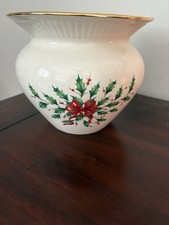 Lenox Christmas Vase In Lenox Vases for sale | eBay