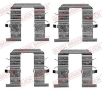Quick Brake ZubehöRsatz, Scheibenbremsbelag Hinten FüR Hyundai KIA