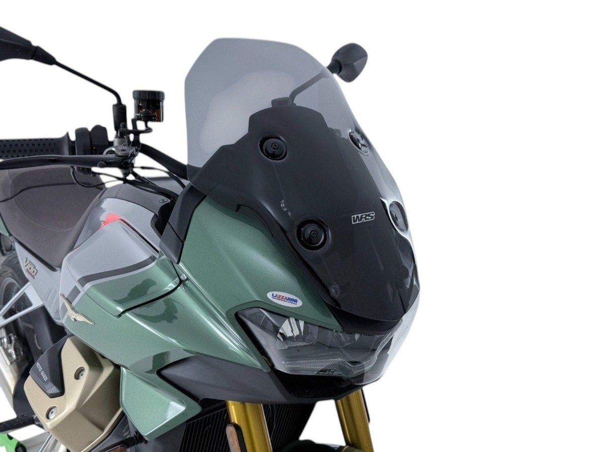 WRS WINDSCREEN CAPONORD DARK SMOKED FOR MOTO GUZZI V100 MANDELLO