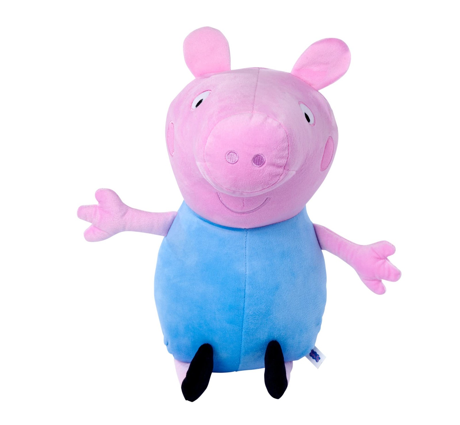 Simba 109261003 Peppa Pig Plush George 31 cm, White