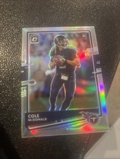 2020 Panini Donruss Optic - Rookies Cole McDonald #148 Holo Prizm (RC)
