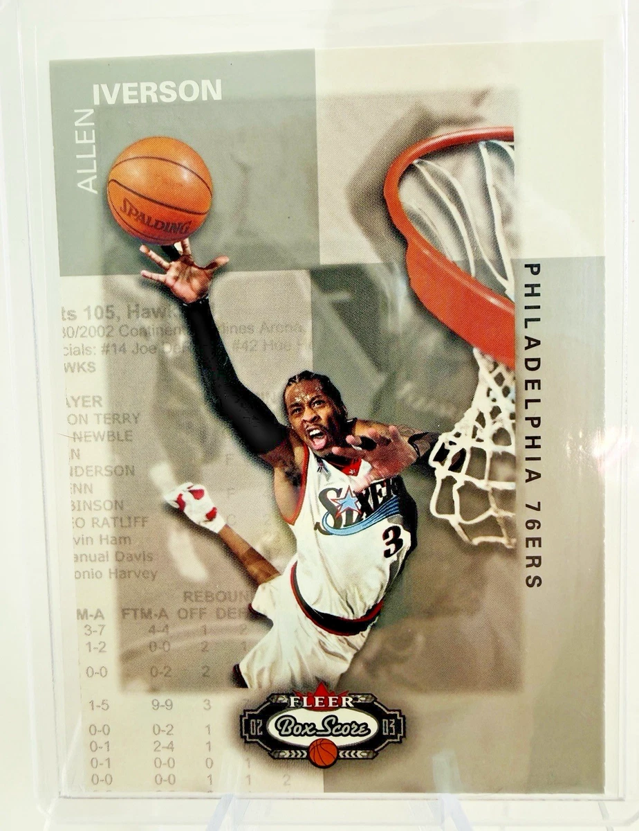 Fleer Allen Iverson Basketball 2002-03 Season Sports Trading Cards