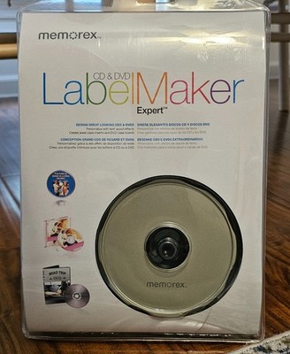Memorex CD and DVD Label Maker Expert Inkjet & Laser Cd &Dvd Brand New