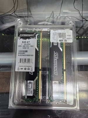 Crucial Ballistix Sport 8GB Kit (2x4GB) DDR3-1600 UDIMM NEW Sealed