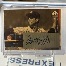 TOMMY JOHN 2003 Upper Deck UD SP CHIROGRAPHY YANKEE STARS AUTO AUTOGRAPH #/245 !
