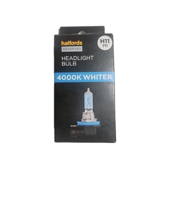 #ad Halfords Headlight Bulb 4000K Whiter H11 711 GBP 10.00