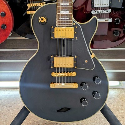Epiphone LP-Custom Used Maple+Mahogany body EB w/Soft case