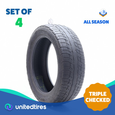 Set of (4) Used 235/55R20 BFGoodrich Advantage T/A Sport LT 102H - 6-6.5/32