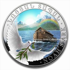 2026 Armenia Noahs Ark - 1 Ounce .999 Pure Si...