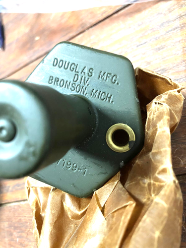 Interruptor de arranque montado en el piso vintage Ford Jeep M715 M151 MUTT MB GPW - Imagen 9 de 11