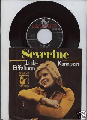 7 '' Severine - Ja der Eiffelturm