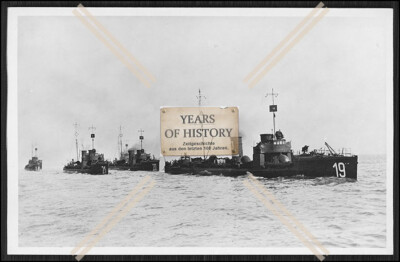 Foto Großes Torpedoboot S 19 u. 20 u. 21 Kaiserlichen Marine 1916