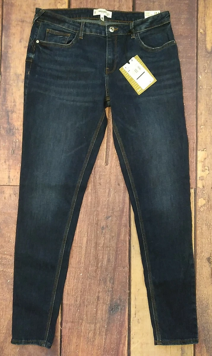 Etna Ældre Luftpost MANGO 328 Women Kim Skinny Push-Up Jeans Blue Size 12 New | eBay