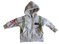18M Toddler Ghostbusters Peter Venkman Hooded Fleece Lined Jacket Sweatshirt
