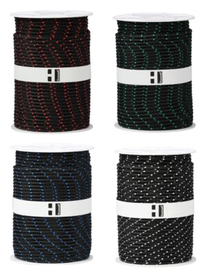 Hummelt  SilverLine-Rope Flechtleine Polypropylenseil 6mm 100m auf Rolle