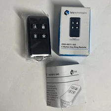 2GIG TECHNOLOGIES 4 BUTTON KEY RING REMOTE 2GIG-KEY1-345 