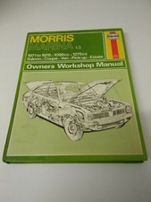 Haynes Manual - Morris Marina 1.3 (1971 to 1978) Saloon Coupe Van Pickup Estate
