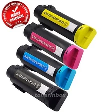 4pk Toner Cartridges For Dell H625cdw H825cdw S2825cdn H625 H825 S2825