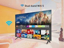 32" FHD Smart TV Stunning HDR, Dolby Audio, Sleek Bezel-Less Design.