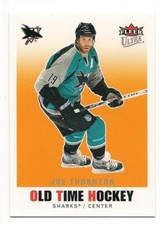 Joe Thornton 07-08 Fleer Ultra Old Time Hockey