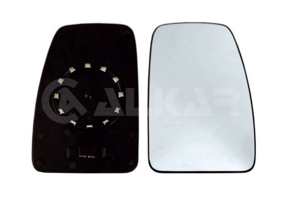 Alkar 6432905 Mirror Glass, Outside Mirror For Nissan Opel Renault Vauxhall-image