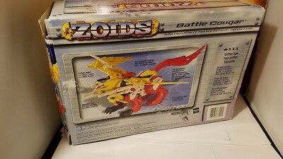 Zoids Battle Cougar # 111 Hasbro Model Kit Motorized Complete Zoid